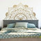 Große Mandala Religion Wandaufkleber Wohnkultur Für Wohnzimmer Kinderzimmer Yoga Vinyl Aufkleber Schlafzimmer Dekoration Wallpaper-57Cm X 114Cm