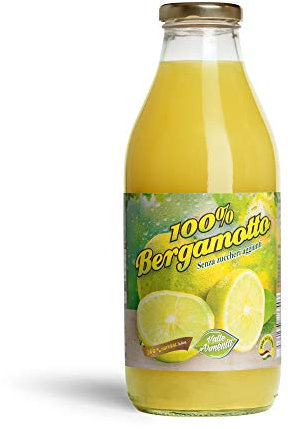 Puro succo di bergamotto al 100% senza zuccheri 750ml Conf. 12 Pz.
