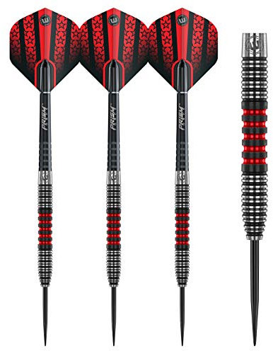 WINMAU Joe Cullen 21 Gram Tungsten Darts with Prism Flights and Shafts (Stems)