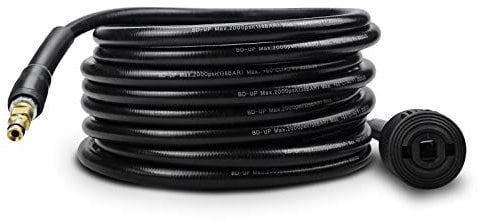 DERASL 10m Hochdruckschlauch für Kärcher - Quick-Connect-Anschlüsse, Kompatibel mit Kärcher K2, K3, K4, K5, K6, K7