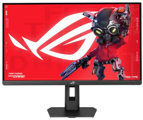 ASUS ROG STRIX XG27ACSR, Monitor Gaming da 27 HDR Fast IPS, Nero | (2560x1440), 220Hz OC, 0,3ms (min.) Response Time, Compatibile con ELMB Sync e G-Sync, USB-C, DisplayWidget Center