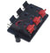 2pcs 2/4/6 Way Spring Speaker Terminal Clip Push Release Connector Audio Cable Terminals Strip Block (6P)