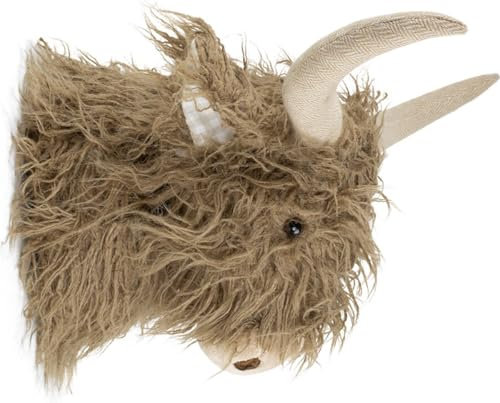Plüsch Stier Rind Kopf Wanddekoration Kinder Bauernhof 40 cm
