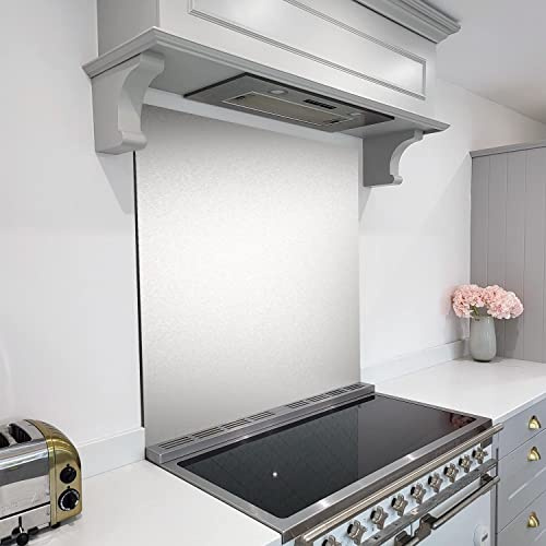 Stainless Steel Kitchen Splashback 1.2mm - Adhesive (800 x 1000mm)