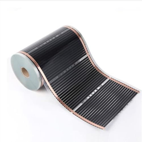 SLOYCA 220V 50cm Width Healthy Floor Heating Infrared Underfloor Heating Carbon Film Heater Electric Floor Warming Mat 220W (Color : 50cmx800cm)