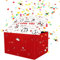 OFFCUP Geschenkbox Diy, Geschenk-Explosionsbox mit Konfetti, Pop-up-Überraschungsbox Romantik Geschenkideen für Frau Mann Kollegen, Kinder（D）