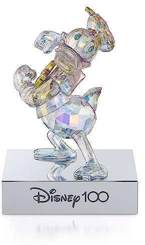 Swarovski Disney100 Donald Duck, Disney-Figur aus Mehrfarbigem, Strahlendem Swarovski Kristall