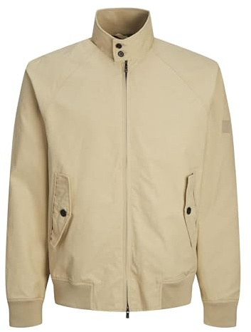 JACK & JONES Herren JPRBLURUDY Harrington JKT SN Jacke, Fields of Rye, XL