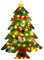 Sapin De Noël Lumineux Montessori - Arbre De Noël En Feutre Avec Kit De Décorations Détachables, 30 LED Et 21 Ornements