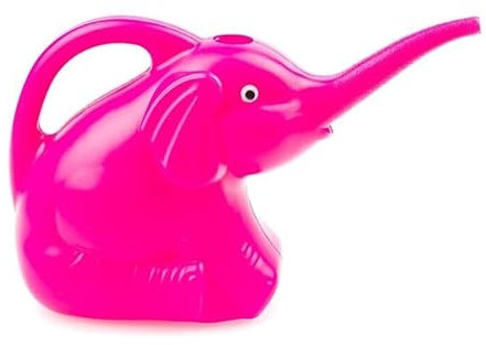 Gießkanne Elefant 2L Bewässerung Blumensprühgerät Gartenarbeit Kinder (Rosa)