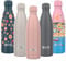 SHO Stainless Steel Water Bottle - Leak Proof, BPA Free, No Sweat, Vacuum Insulated Double Walled Metal Flask - Original 2.0-12 Hours Hot 24 Hours Cold (500ml, Dusty Rose)