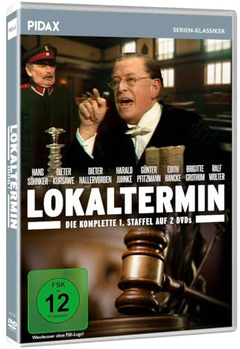 Lokaltermin, Staffel 1 / Die ersten 13 Folgen der Erfolgsserie - Altberliner Gerichtsgeschichten im Stil von Königlich Bayerisches Amtsgericht (Pidax Serien-Klassiker)