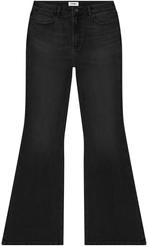 Wrangler Fierce Flare Fit - Vaqueros para Mujer, Pierna Acampanada, Constelación, 32W x 34L