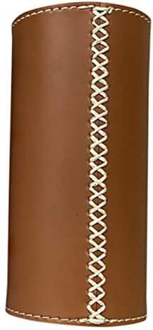 KITANDOVE Outdoor Leather Protective Cover for Gas Tank Essential Camping Tool for Storage Compact and Design for Outdoor Activities