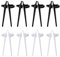 8 Palillos Para Los Dedos, Pinzas Para Refrigerios, Pinzas Para Juegos, Artilugios Para Juegos, Soporte Para Palillos Para Teléfono Celular