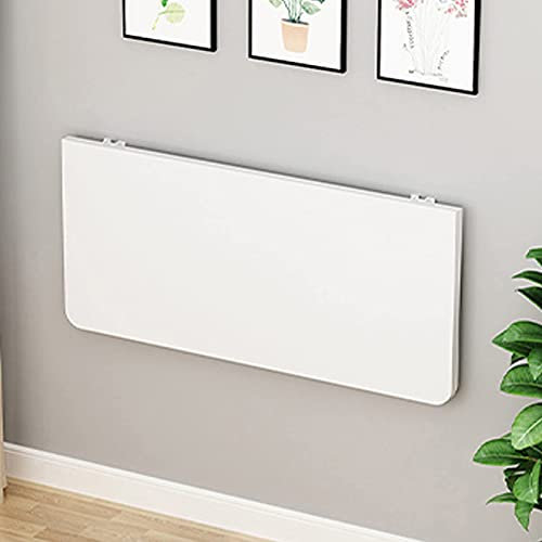 Weißer Klapptisch zur Wandmontage/Wandtisch/Wand-Stehtische/Klappbarer Arbeitstisch/Computertisch/Esstisch/mit Halterungen
