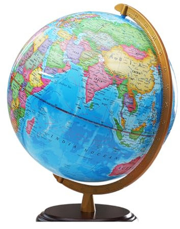 Englisch Globus Student Schreibtisch Ornament Leuchtende Schreibtisch Lampe Lernen Geographie Beleuchtung Karten Spielzeug Antiquitäten Welt Globus einfach