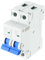 QUARKZMAN 1pz Interruttore Magnetotermico Miniaturizzato 2P 63A Dc 500V M80Dc Montaggio Rotaia Din Interruttore Disconnessione Protezione Termica Magnetica per Cortocircuito, Blu