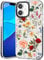 Kokaade for iPhone 12 Mini Case for Women Girls - Cute Kawaii Retro Flower Design Fashion Phone Cover Girly TPU Funda for iPhone 12Mini