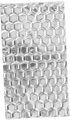 OSOLADY Dämpfungsmatte Für Auto Schalldämmmatte Aus Aluminiumblech Und Butylkautschuk Dämmmatte Für Fahrzeuggeräuschdämmung Schalldämpfungspad Für Vibrationsdämpfung Effektive Geräuschisol