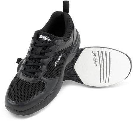 KR Strikeforce OPP Lite Black Athletic Right or Left Handed Bowling Shoe, Black, 15 Wide