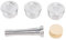 Haofy Reusable Coffee Capsule Made of Stainless Steel Refillable Pod, Taste Coffee for Delta Q Machine, for Enthusiasts (with Paper Filters Brush Spoon Press Hammer)