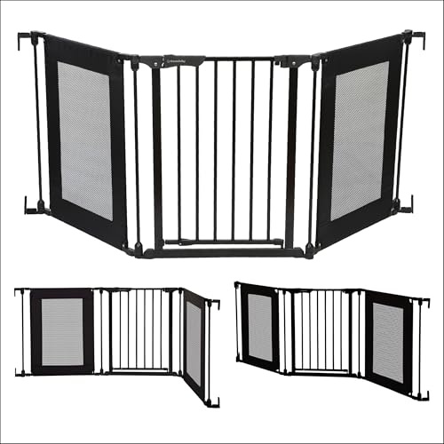 Dreambaby Endeavour Adapta Baby Gate for Doorway, Hallways, and Stairs - Fits Opening from 85-200cm and 74cm Tall