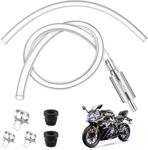 Brake Bleeder Motorcycle & Car Cllutch Bleeder Pipe with Check Valve, NlsqEU Brake Bleeding Device,Motorrad Bremsenentlüfter,Bremsflüssigkeitswechselgerät,Kupplung Bremsschlauch,für Kupplung Entlüften