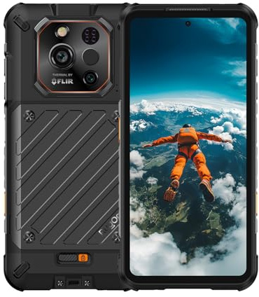 RugOne Xever 7 Pro by Ulefone - Rugged Outdoor Smartphone con batteria sostituibile (2 × 5550 mAh) • Visione notturna da 64 MP + Fotocamera termica FLIR® • IP69K/IP68 • 120 Hz AMOLED • 5G • 12GB RAM