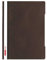 Herlitz Schnellhefter quality A4, Kunststoff, dunkelbraun, 10 Stück