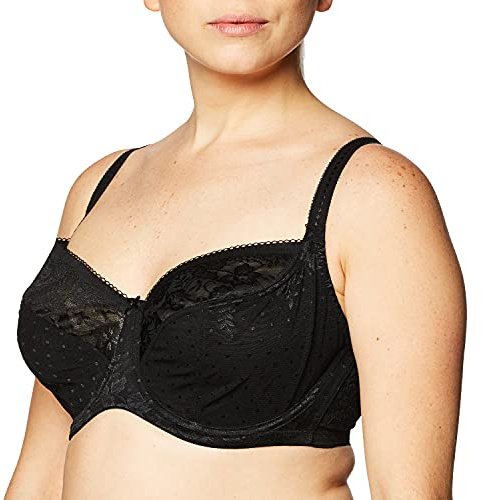 Panache Women's Olivia Balconette Bra, Black, 34D