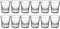 12 Bicchieri da liquore piemontese cl 10