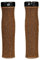 Planet Bike Happy Hands Dura Cork Lenkergriffe und Endstopfen zum Einrasten an Fahrrädern, für MTB, ATB, BMX, Elektro, Mountain und Flat Bar Rennrad, Dunkelbraun