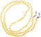 rainbow safety Brillenkette Brillenband Brillenhalter Schlangenkette Natürliche Edelstein Perlen Amazonit Achat Tigerauge Amethyst RC (Bernstein Elfenbein)