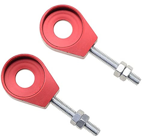 WOOSTAR 12mm Moto Tendeur de Chaîne Remplacement pour 70cc 110cc 125cc Taotao Chinois Dirt Pit Bike Rouge