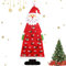 Adventskalender Türe zum Befüllen Kinder, Rot Filz Adventskalender Stoff Tür Hängen,24 Taschen Stoff Weihnachtskalender selbst Befüllen Santa XXL Weihnachten Adventskalender Taschen,Stoffbeutel Tüten