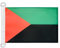 Pavillon nautique Martinique indépéndantiste 45x30cm - Drapeau de bateau nationaliste martiniquais 30 x 45 cm - AZ FLAG