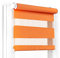 Fenster DEKOR - Rollos für Fenster Orange - Klemmfix Rollo ohne Bohren 150 x 90 cm - Doppelrollo mit einer breiten Auswahl an Größen und Farben - Blickdichte Rollos, einfach zu montieren