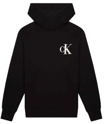 Calvin Klein Felpa Color Monogram Graphic Hoodie XL Nero
