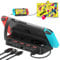 Alxum Switch Docking Station con Lector de Tarjetas de Juego Switch detectable, Switch Dock portátil con HDMI, RJ45 hasta 1000Mbps y 3 Puertos USB, Compatible con Nintendo Switch/Switch OLED