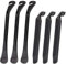 KASESSS 6Stk Reifenheber Fahrrad, 3 Kohlenstoffstahl Fahrrad Reifenheber Metall, 3 Nylon Mantelheber Fahrrad,Langlebiges Montierhebel Fahrrad,Fahrrad Reifen Wechseln Werkzeug für Cross,Rennrad Fahrrad