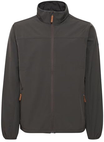 NORTH BEND NBCorin Herren Softshell Jacke Funktionsjacke wasserdicht atmungsaktiv winddicht Wassersäule 8000mm W-PRO Wetterschutzsystem, Größe:2XL, Farbe:Phantom (1016)