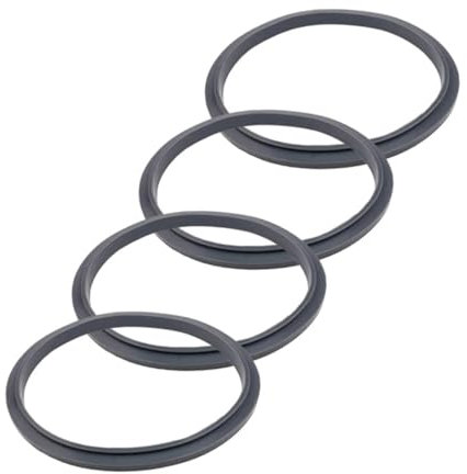 ABOOFAN 4stücke Silikonringe Ersatzdichtungen Dichtungsringe Für Entsafter Zubehör Verbrauchsmaterial Silikondichtringe Dichtungsteile Ersatzteile Dichtungen