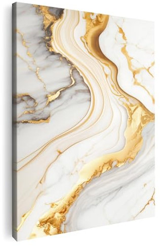 Marmor Bild bunt | Bild Marmor | S-Art Bilder | Marmor Bilder Modern | Coole Wandbilder Wohnzimmer | Wandbild Marmor Deko XXL | Bild Leinwand XXL | Marmor Bilder Wand