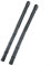 HEIBTENY Lot de 2 baguettes de balai à tambour - Cajon ondulé professionnel - Jazz Drum Brush Rod Percussion Parts Nylon (Noir)