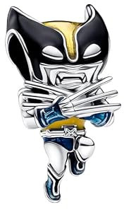 Feitery Compatible with Charms Pandora Armband Scharfe Klauen Herz Anhänger Meerestiere