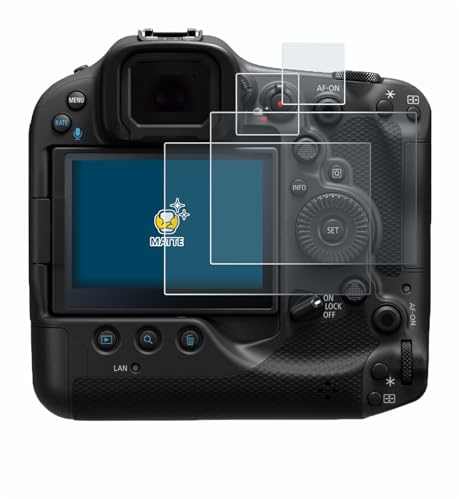 BROTECT Schutzfolie für Canon EOS R3 | 2 Stück Entspiegelnder Displayschutz Made in Germany Matte Displayschutz-Folie Anti-Reflex Anti-Fingerprint Einfache Montage