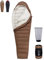 QEZER Daunenschlafsack,nur 820g Ultraleicht Daunen Schlafsack 660FP Kleines Packmaß 8°C ~ 2°C für Kind,Jungen und Mädche,Erwachsener 3 Jahreszeiten Camping,Trekking Outdoor (Kaffee 0°C)