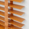 Persiana Veneciana de Madera Persianas Horizontales para Ventanas/Puertas/Balcones Estores Privacidad W 25/30/35/45/60/80/100/130/160cm Personalizado Cortinas con Lamas 50mm(Brownish Yellow)
