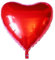 Tourima XXL Herz Folienballon Rot Helium Luftballon für Romantische Atmosphäre, Heiratsantrag, Valentinstag Deko und Hochzeit 75 cm Herz Luftballon Mit Helium Füllen